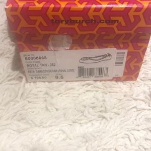Tory Burch Reva Flats- Royal Tan